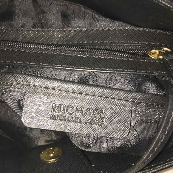 Michael By Michael Kors #AP-1304- Black Purse/Bag - Picture 13 of 14